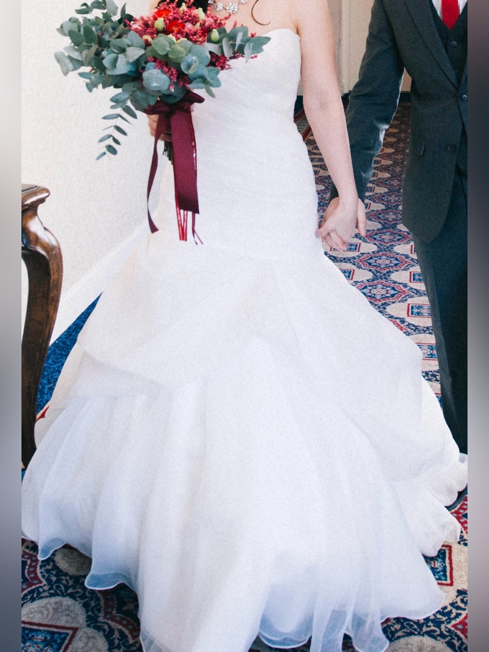 Wtoo Bridal mermaid gown with sweetheart neckline